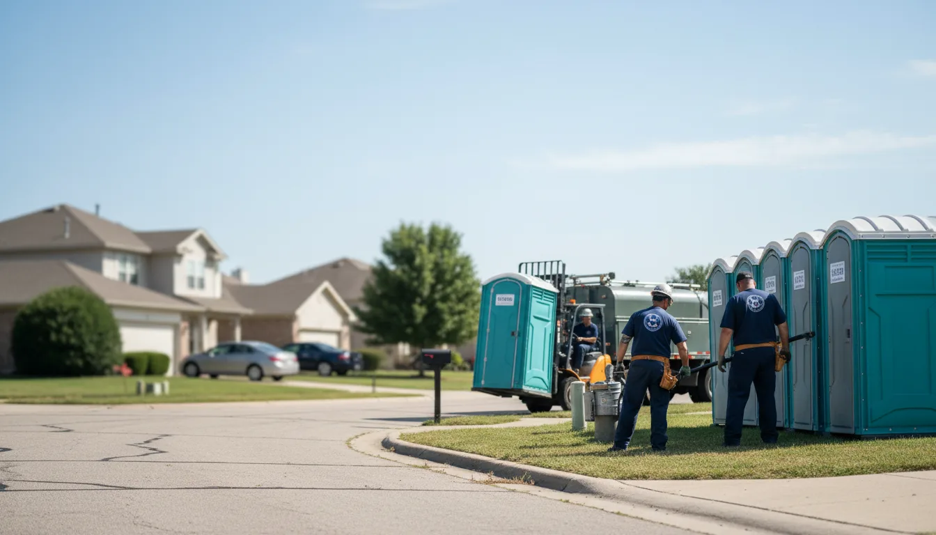 Porta Potty Rental in Bedias, TX near me